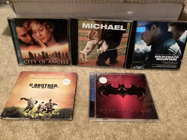 soundtracks from movies Cd's 1
