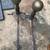 🕰️ Antique Brass Cannonball Top Fireplace Andirons – 12" – Original P 9 thumbnail