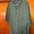 GREEN STRIPE 4XL Men's BIG & TALL Classic Fit VAN HEUSEN Knit Button D 1 thumbnail