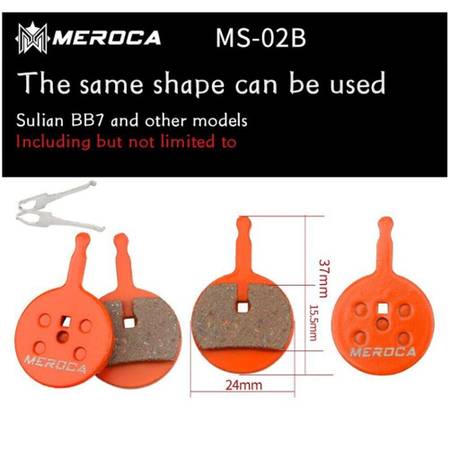 BB7 Bicycle Break Resin Pads 2x2 set M615 M315 M355 1