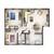 Happiness awaits you! 2 bed, 1 bath, 645 sqft! 9 thumbnail