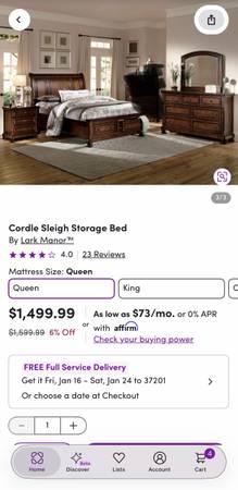 Queen bedroom set 1