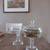 Cut Glass PEDESTAL bowls, vintage antique lid GLASS pcs 3 thumbnail