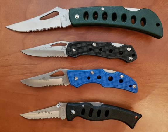 4 NEW - Knifes Lock Blade 1