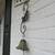 Butterfly & Bell Wrought Iron Country Cottage Vintage Windchime 22" 10 thumbnail