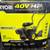 Ryobi 40v Tiller with (4) 6Ah Batteries and charger 2 thumbnail