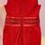 Unique Crimson Red Stretch Dress with Metal Zippers (Size M/L) 7 thumbnail
