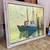 Circa 1960 Original Oil Painting “Ship Harbor” Impressionist Painting 2 thumbnail