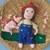 10''GIRL,BOY HANGING STROH PLATES 2 thumbnail