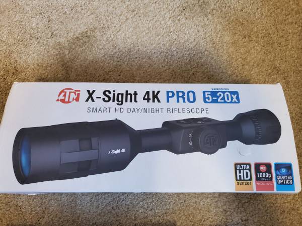 Day/Night vision scope with ballistic calculator 1