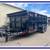 7 x 16 Dump Trailer 14,000lb Rated with 48" Sides - 8 gauge 16 thumbnail