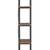 Bookcase, 4-Tier, Rustic Brown, Homelegance Factory 4 thumbnail