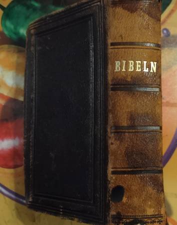 1878 Bibeln, Den Heliga Skrift, Stockholm, Old & New Testaments 1