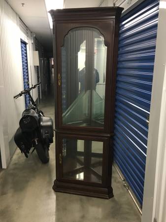 Corner Curio Cabinet 1