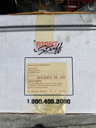 64-72 GM AFX Body Right Stuff 9” Brake Booster Master Cyl Combo - NEW 1