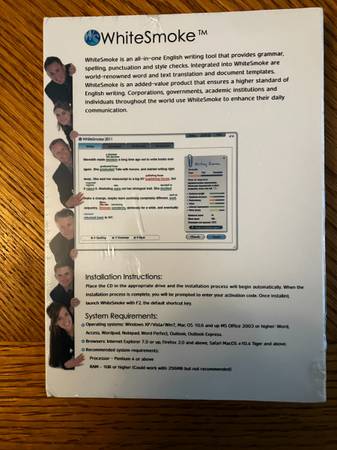 WhiteSmoke SoftwARE Physical Copy 1