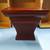 SET OF 2 DECORATIVE CHERRY WOOD WALL SHELF/DISPLAYS 4 thumbnail