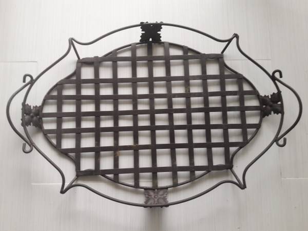 Large Decorative Metal Tray 1