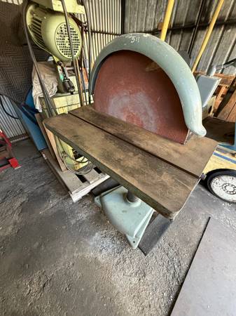 disc sander jet 20” 1