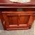 Solid oak end tables with doors 2 thumbnail