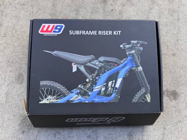 Warp9 Frame riser for Surron light bee 1