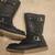 Black Ugg Boots with Buckles and Size Zipper US Size 6 3 thumbnail