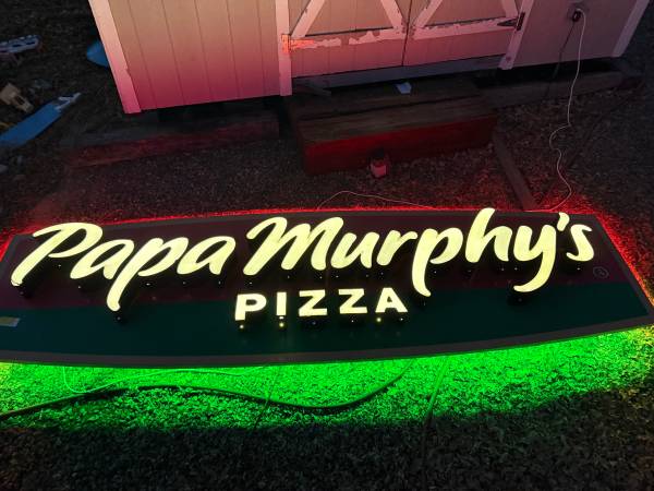 Papa Murphys Pizza Sign 1