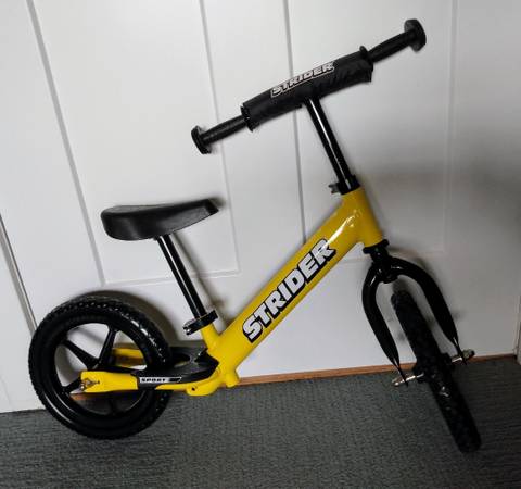 STRIDER 12 YELLOW 超美品 Strider - 12 Sport 2-in-1 Rocking Bike for Toddlers, Ages 6