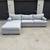 Left Facing Modern Light Grey Sectional Couch.$649 OBO 4 thumbnail