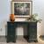 Deep Green & Stained Top Desk (Delivery Available) 1 thumbnail