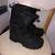 Black winter boots kids 5 thumbnail