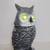 Halloween SPOOKY LIGHT UP SCREECH OWL 2 thumbnail