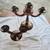 ROSE WOOD CANDLE HOLDERS CANDELABRA 1 thumbnail