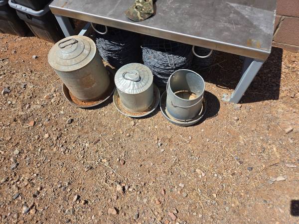 Chicken feeders 1
