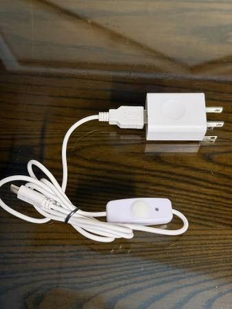 Power Adapter w/ Micro-USB to USB Cable + Dedicated Power Switch [NEW] 1