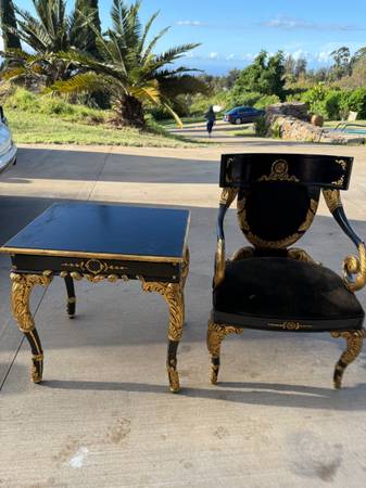 Executive table with chair 1