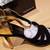 NEW! DOLCE VITA Black Suede Metallic Gold Leather NECI Strappy Heel 7. 9 thumbnail