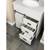 30-in White Undermount Single Sink Bathroom Vanity (new) 4 thumbnail