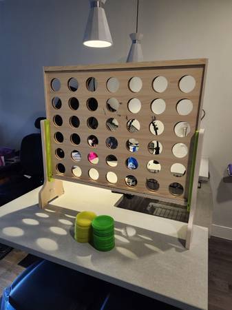 Tailgating Pros Premium Giant Four in a Row - Jumbo Oversized Outdoor Yard Game 1