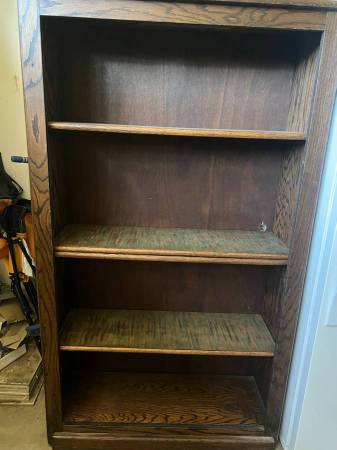 Bookcase walnut 1