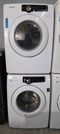 Samsung washer and electric dryer set 1