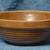 Brown 1930s McCoy Ribbed Stoneware Bowl in Excellent Condition. 1 thumbnail