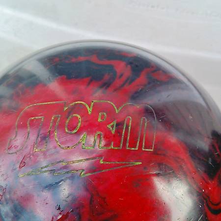 Storm Power technology Bowling Ball + Black 1 Ball Bowling Bag - $25 (Staten island)63471465587203123