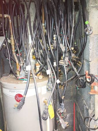 Gas flex lines and four prong dryer and stove cords 1