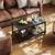 Outdoor Coffee Table with Double-Layer Storage,Weather-Resistant Patio 4 thumbnail