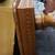 Antique Burled Oak Pedestal Table on wheels with 4 leafs 12 thumbnail