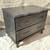NIGHTSTAND - 2 Drawers Solid Wood - Black 3 thumbnail