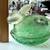 Vintage green glass bunny rabbit on basket 11 thumbnail