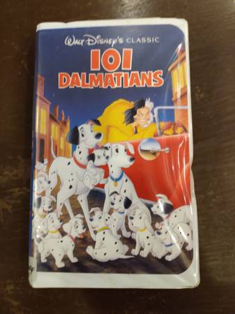 VHS 101 Dalmatians 1