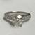 2.22ct E/SI certified natural diamond engagement ring with 3.ctw band 16 thumbnail